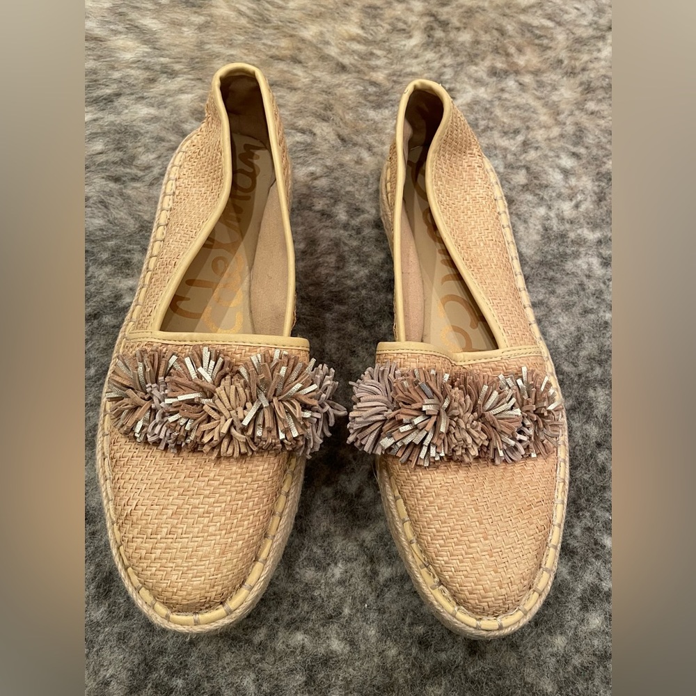 SAM EDELMAN rattan espadrilles